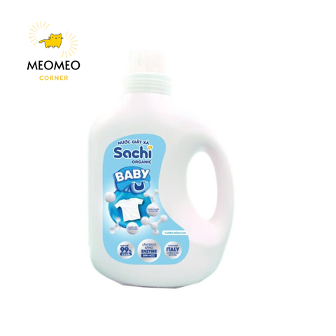 Nước giặt xả Sachi Organic Cho Bé hương Nắng Mai