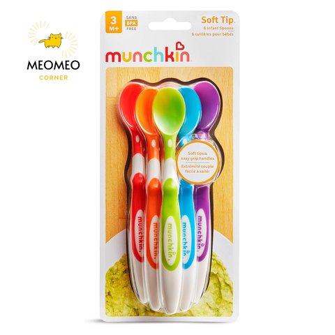 Thìa mềm ăn dặm Munchkin