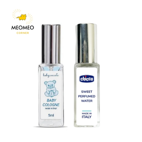 [Minisize]Nước hoa chiết xuất hoa sen Babycoccole/ hương tự nhiên Chicco 0M+ Minisize 5ml