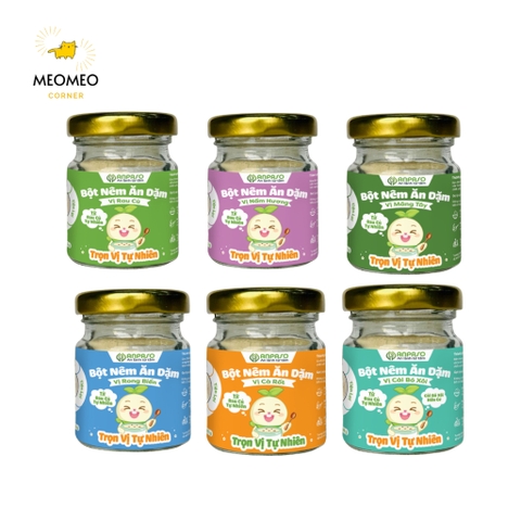 Bột nêm cho bé ăn dặm Anpaso từ 6 tháng hộp 60g