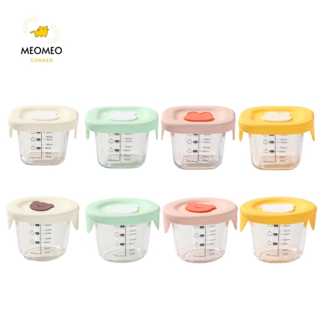 Hộp thuỷ tinh trữ đồ ăn dặm cho bé 180ml