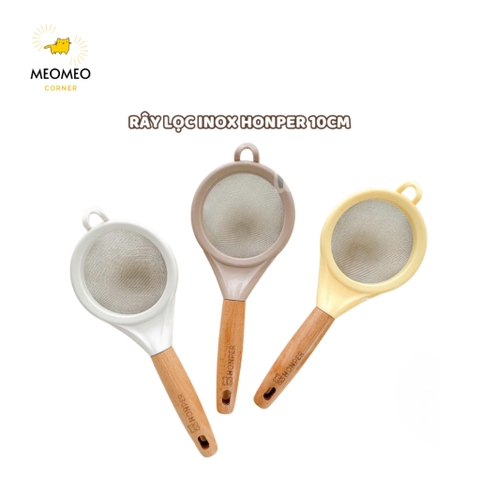 Rây Lọc Honper inox 304 Lọc Cháo Và Đồ Ăn Dặm Siêu Mịn Cho Bé
