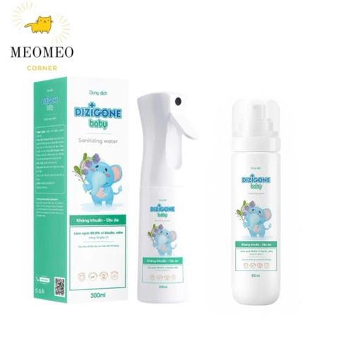 Xịt kháng khuẩn Dizigone Baby vệ sinh đồ dùng và bảo vệ da bé