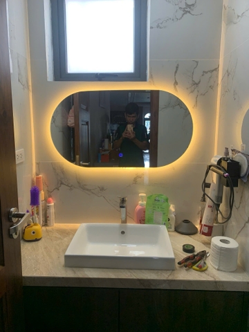 Gương led nhà tắm - mã 01
