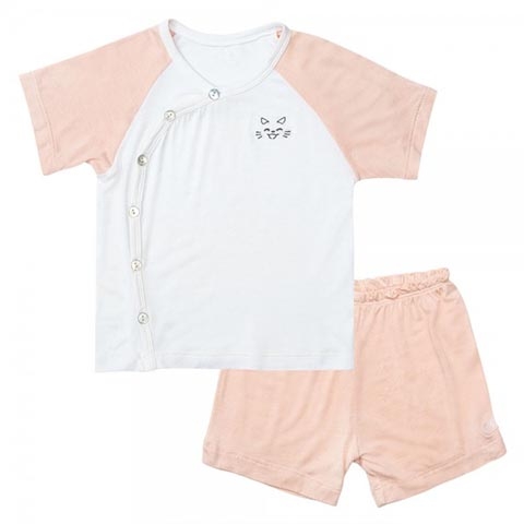 Bộ sơ sinh ngắn vải modal Animo