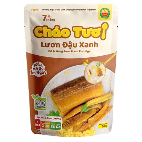 Cháo tươi lươn đậu xanh Cây Thị
