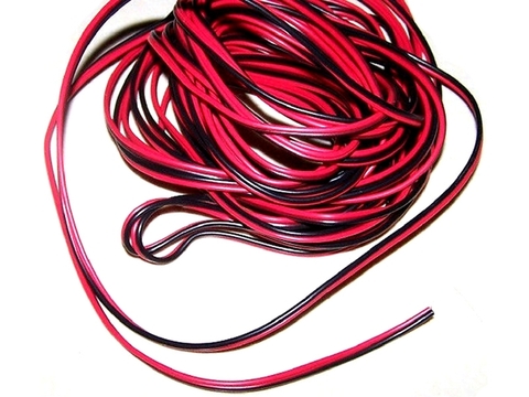 Dây điện đôi đỏ đen 0.3, 0.5, 1.0, 1.5, 2.5