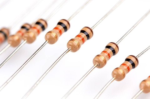 Điện trở 1/4w 5% 10 con