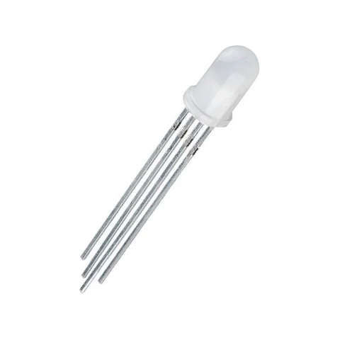 Led đục 3 màu 4 chân 5MM RGB cực âm chung