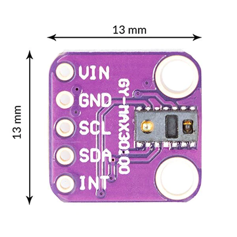 Cảm biến nhịp tim và oxy trong máu MAX30100