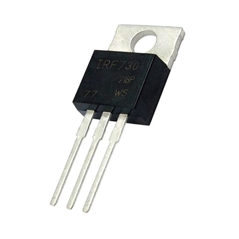 MOSFET IRF730 TO-220 5A/400V N-CH