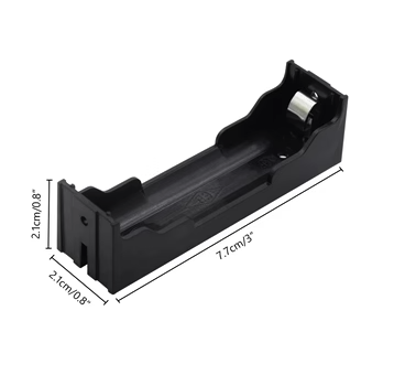 Đế pin 18650 1 cell có chân hàn