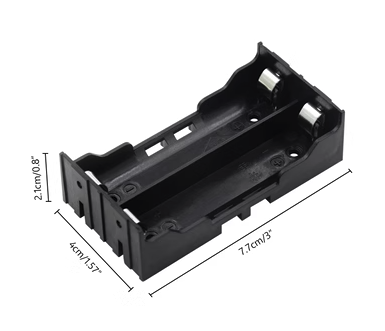 Đế pin 18650 2 cell có chân hàn