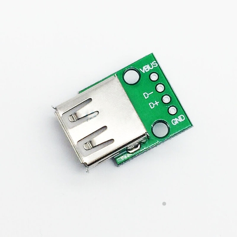 Mạch Ra Chân USB Cái 2.0 Type A Sang DIP 4 Chân