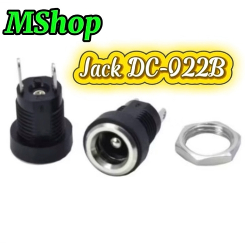 Jack nguồn DC - 022B  5.5x2.1mm / 5.5x2.5mm