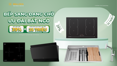 BẾP SANG ĐANG CHỜ - ƯU ĐÃI BẤT NGỜ