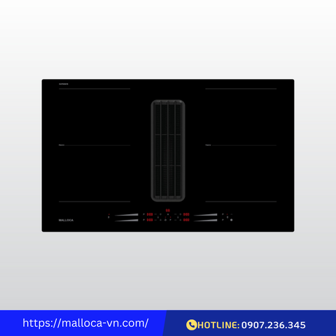 Bếp từ kết hợp máy hút mùi Malloca HIH 860 FZ