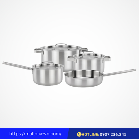 Bộ nồi inox Malloca SA-112