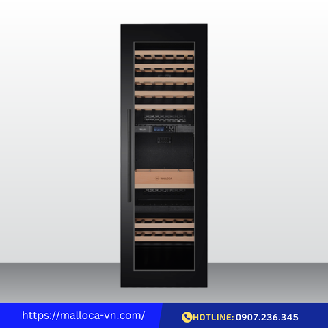 Tủ bảo quản rượu âm tủ Malloca MWC-95BI