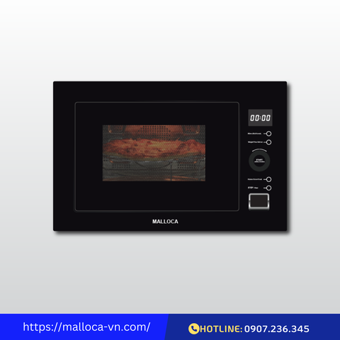Lò vi sóng âm tủ Malloca MW-927BG (Đen)
