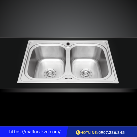 Chậu rửa chén Malloca MS 1001 NEW