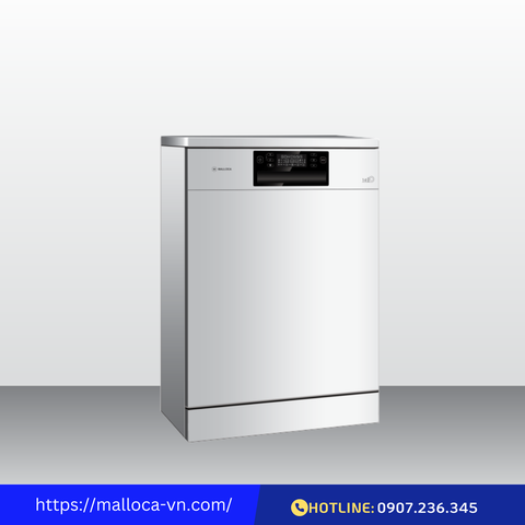 Máy rửa chén Malloca WQP12-J7223A E5