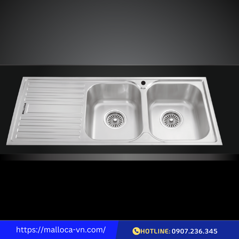 Chậu rửa chén Malloca MS 1025L NEW