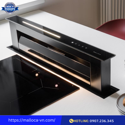 Máy hút khói khử mùi – âm bàn Malloca Downdraft K-900BM