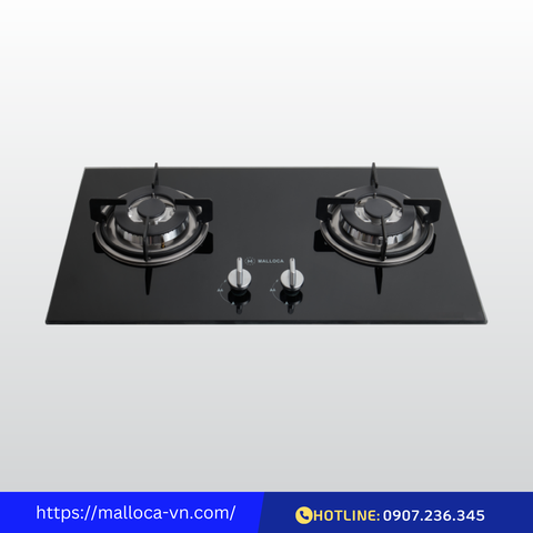 Bếp gas âm 2 gas Malloca GHG-732A NEW