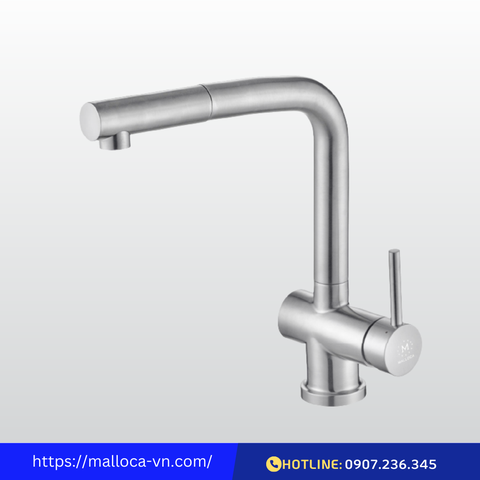 Vòi rửa chén Malloca K103-SS