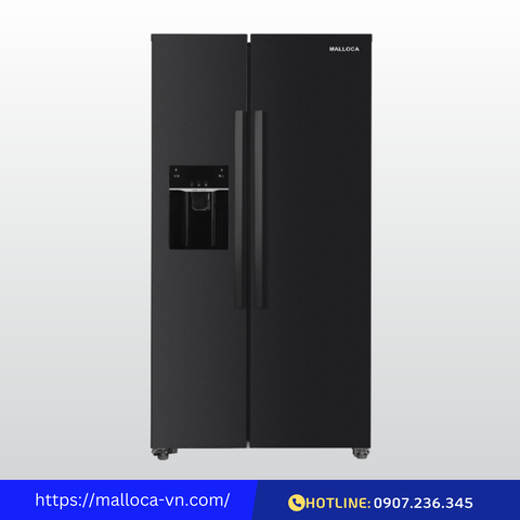Tủ lạnh Side by Side Malloca MF-547 SIM