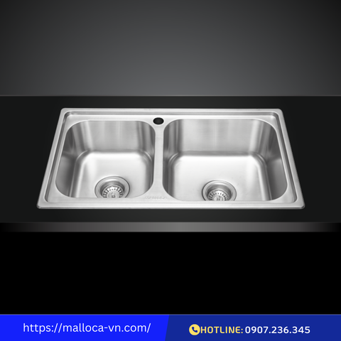 Chậu rửa chén Malloca MS 2076EP