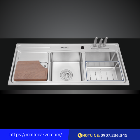 Chậu rửa chén Malloca MS 8816