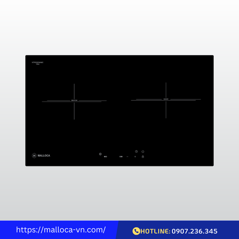 Bếp kính âm 1 điện và 1 từ Malloca MH-732 EIR