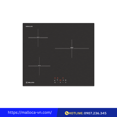 Bếp kính âm 3 từ Malloca MH-5903 IN