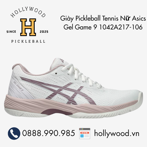 Giày Tennis Pickleball Nữ Asics Gel Game 9 1042A217-106