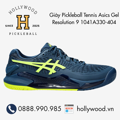 Giày Tennis Pickleball Asics Gel Resolution 9 1041A330-404