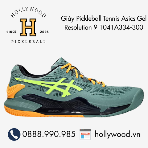 Giày Tennis Pickleball Asics Gel Resolution 9 1041A334-300
