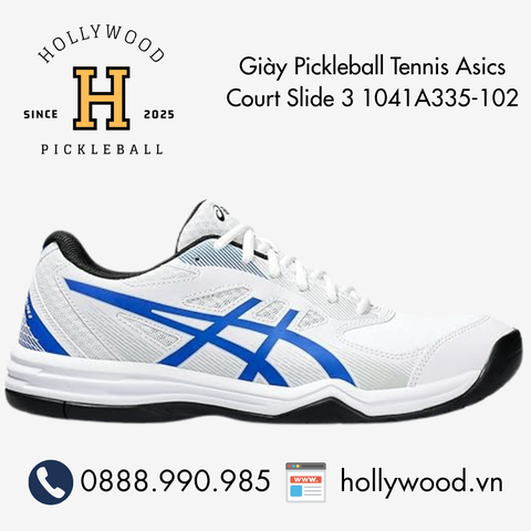 Giày Tennis Pickleball Asics Court Slide 3 1041A335-102