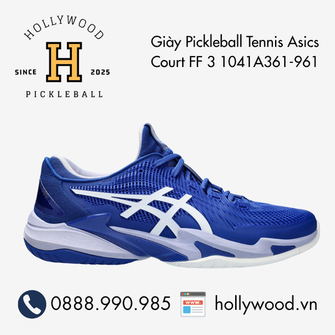 Giày Tennis Pickleball Asics Court FF 3 1041A361-961