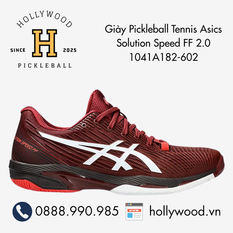 Giày Tennis Pickleball Asics Solution Speed FF 2.0 1041A182-602