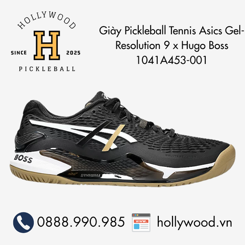 Giày Tennis Pickleball Asics Gel-Resolution 9 x Hugo Boss 1041A453-001