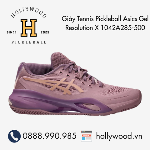 Giày Tennis Pickleball Asics Gel Resolution X 1042A285-500