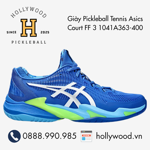 Giày Tennis Pickleball Asics Court FF 3 1041A363-400