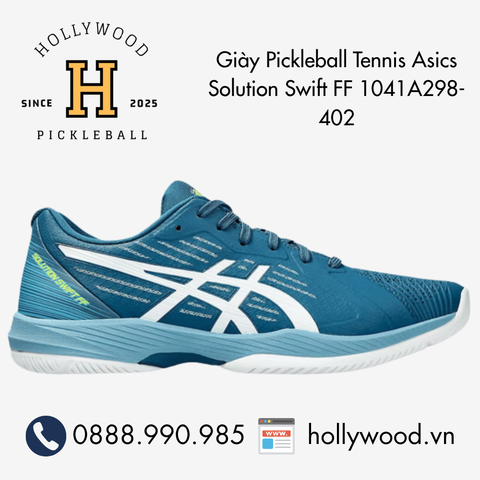 Giày Tennis Pickleball Asics Solution Swift FF 1041A298-402
