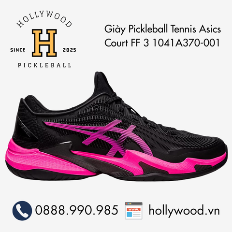 Giày Tennis Pickleball Asics Court FF 3 1041A370-001