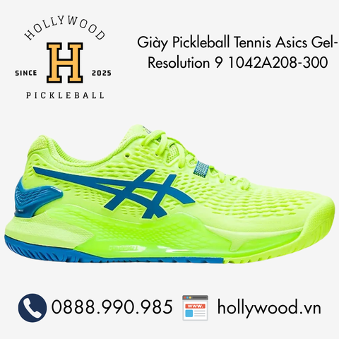 Giày Tennis Pickleball Asics Gel-Resolution 9 1042A208-300