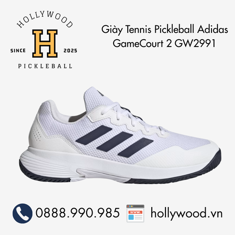 Giày Tennis Pickleball Adidas GameCourt 2 GW2991