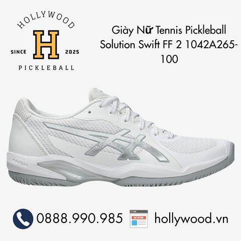 Giày Nữ Tennis Pickleball Solution Swift FF 2 1042A265-100