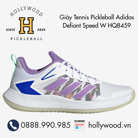 Giày Tennis Pickleball Adidas Defiant Speed W HQ8459